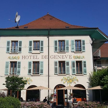 Hotel De Geneve Et Restaurant , Faverges-Seythenex 外观 照片